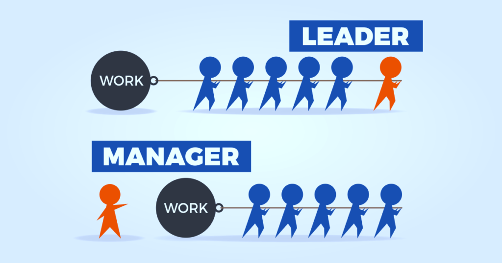 تفاوت مدیریت و رهبری
